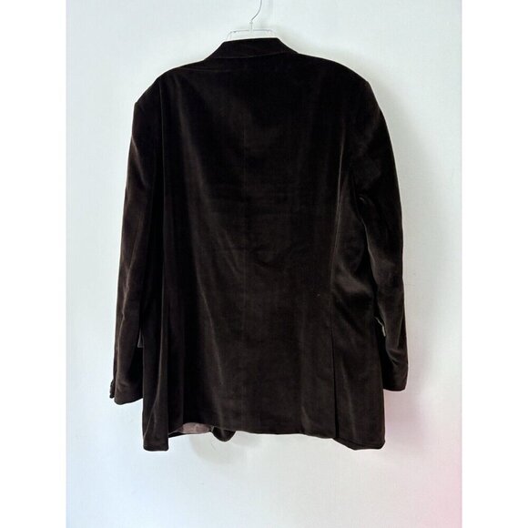 Hugo Boss Mens Blazer Sport Coat 3 Button Casual Jacket Size 46R plushy‎ Velvet - Picture 6 of 8